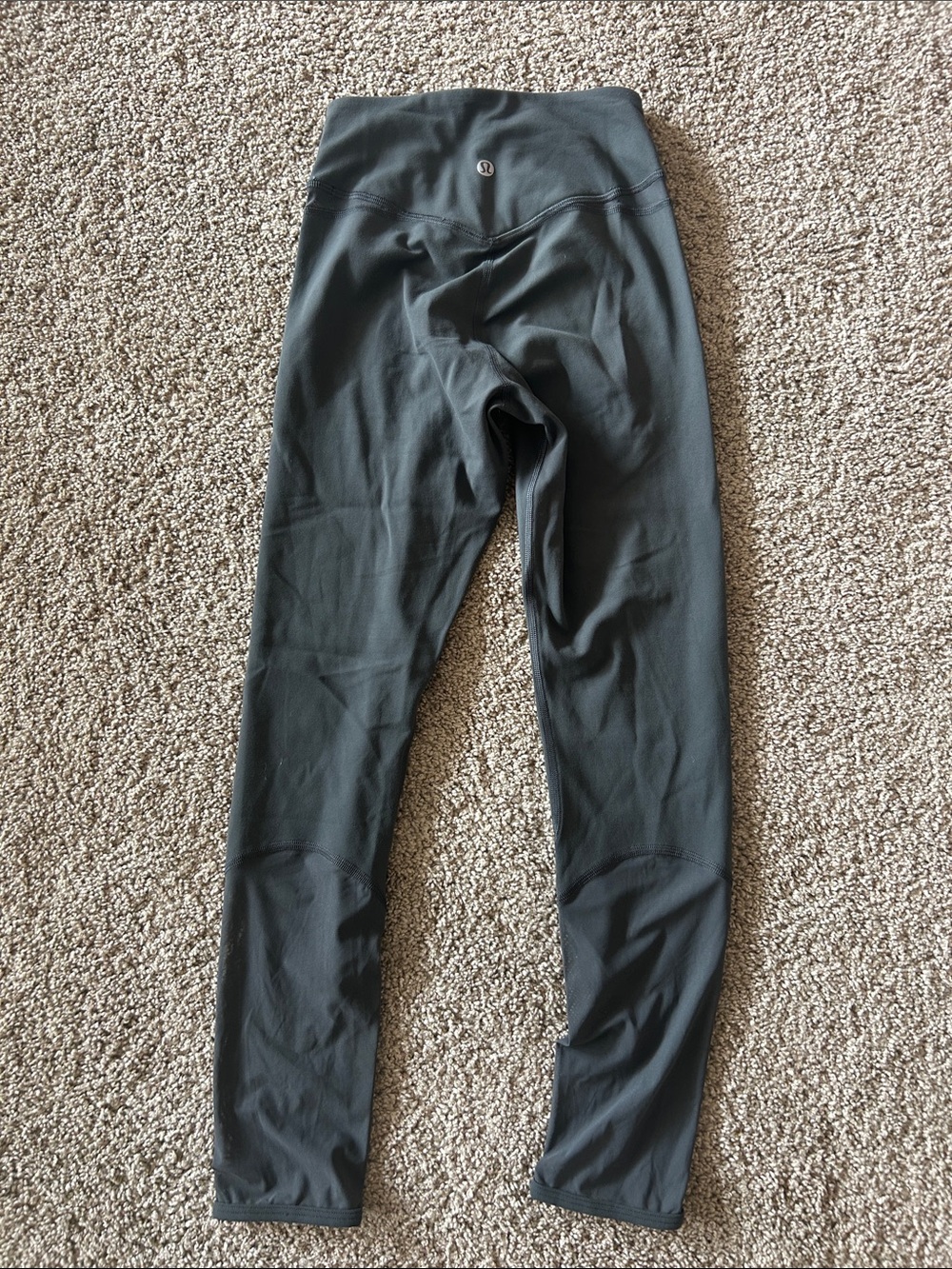 lululemon Charcoal Grey High-Waist Leggings